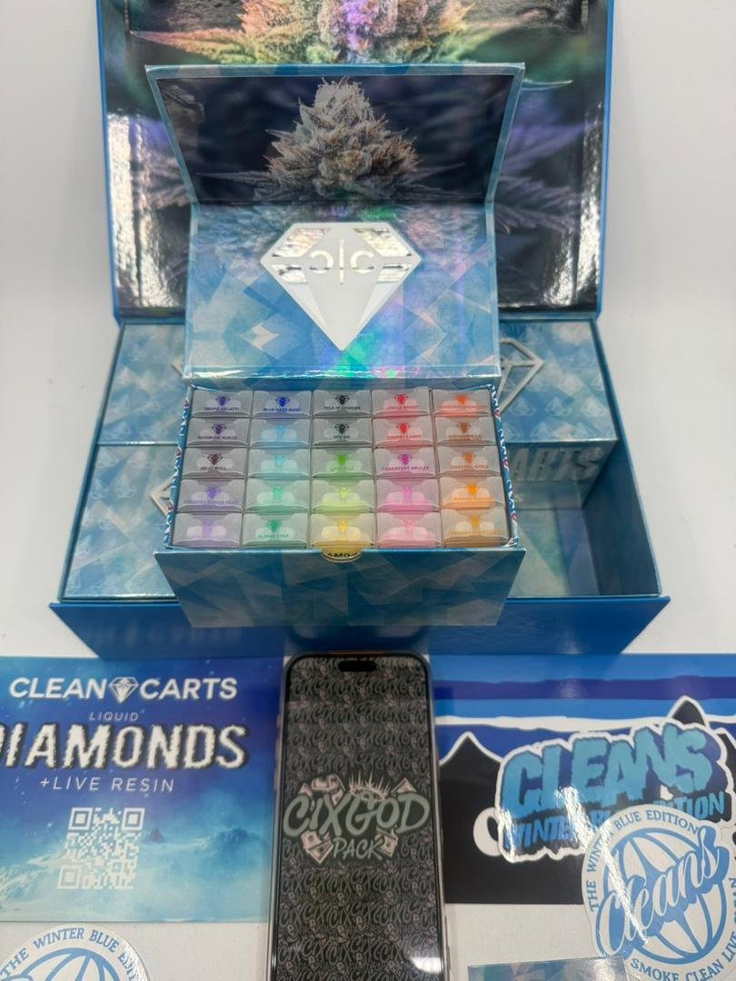 Clean Carts Winter Edition 2G Disposable Clean Carts Winter Edition 2G Disposable
