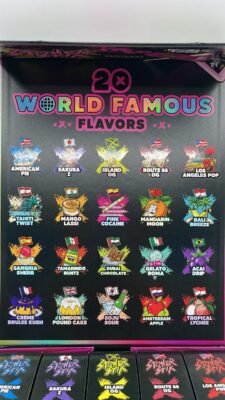 STONER STIX 2G Disposable World Tour Edition