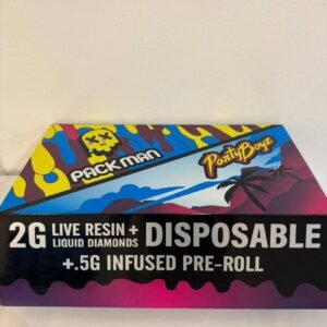 PackMan x Partyboyz 2G + Pre-Roll disposable