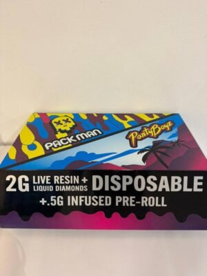 PackMan x Partyboyz 2G + Pre-Roll disposable