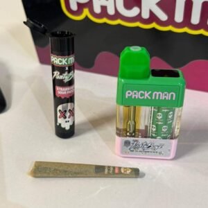 PackMan x Partyboyz 2G + Pre-Roll disposable