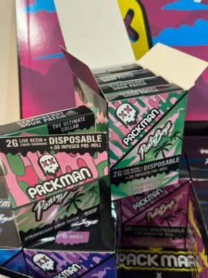 PackMan x Partyboyz 2G + Pre-Roll disposable
